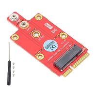 Ouitble Adattatore M2 Key B a Mini PCIE Il modulo convertitore durevole consente alle schede WWAN SSIC con socket M2 di connettersi con slot Mini PCIE per PC desktop e computer