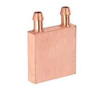 Ouitble Blocco di Rame di Raffreddamento Ad Acqua, Blocco di Raffreddamento Ad Acqua in Rame in Acque per CPU Grafica GPU CPU 40 * 40 * 10 Mm