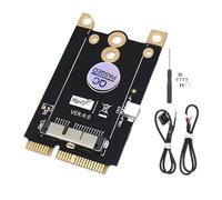 Ouitble Mini PCIE a BCM94630 scheda adattatore convertitore di rete Plug and Play per 7 8 8.1 10 OS X Broadcom BCM94360CD BCM943602CS BCM94360CS2 BCM94331CD BCM94360C