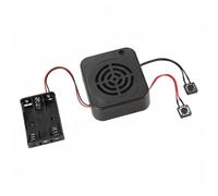 Ouitble Modulo audio fai da te, 2 minuti, 3 W, scatola di registrazione, modulo audio, riproducibile, con suono chiaro, per animali di peluche, regalo giocattolo
