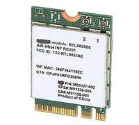 Ouitble RTL8852BE Scheda di rete WiFi 6 Scheda wireless ad alta velocità 1800Mbps Dual Band 2.4G 5G Bluetooth 5.2 M.2 per PC Desktop Computer Aggiornamento della scheda madre