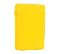 Ouitble Scatola di archiviazione disco HDD SSD 3,5 pollici per ufficio (Amarilla)