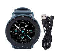 Ouitble Smartwatch Touch Screen HD Rotondo 1,28'' Chiamata BT AI Voice IP68 (Blue)