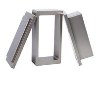 Ouitble Stampo per Prepress 4 x 8.5 cm Stampo Pre-pressa Rettangolare per Colofonia in Alluminio Anodizzato per Estrazione Fai da Te