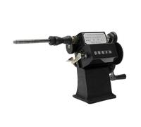 OUKANING Avvolgicavolo con contatore 0-99999, manuale/elettrico | Avvolgitore per bobina con doppia protezione di reset, filo da 0,02-2,6 mm, ingranaggi in acciaio, avvolgitore manuale