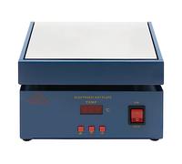 OUKANING Piastra riscaldante per saldatura, 200 x 200 mm, piccole piastre riscaldanti, 800 W, mini piastra riscaldante per saldatura, 350 °C, indicatore LED elettrico, stazione di preriscaldamento