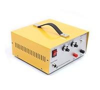 OUKANING Saldatrice professionale da 400 W, 80 A, saldatrice a impulsi, bagno di fusione preciso per oro e argento, platino, rame, ecc., 0,5 - 1,5 mm, con pistola per saldatura e interruttore a pedale