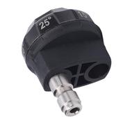 OUKENS 4000PSI 4.0GPM Adjustable Pressure Washer Nozzle 6 in 1 Multi Pattern Spray Tip with 0° 40° Angles for Car Washing, Driveway Home Cleaning (1/4 Quick Connect)