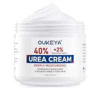 OUKEYA Crema Urea 40% con Acido Salicilico 2%, Crema Piedi Mani per Talloni Screpolati, Ginocchia, Gomiti, Crema Corpo per Pelle Secca, Esfoliante, Rimuove Calli e Duroni, NEW FORMULA Urea Cream 40%