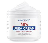 OUKEYA Nuova Formula Crema all’Urea 40% per Piedi - Massima efficacia, Trattamento per Pelle secca e screpolata, Talloni, Mani, Ginocchia e Gomiti, Rimuove pelle morta e calli, 150 g