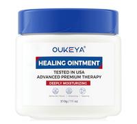 OUKEYA Unguento Riparatore Universale 310g, Balsamo Intensivo per Pelle Secca e Screpolata, Idratante e Protettivo per Mani, Piedi, Gomiti e Labbra, Adatto a Tutta la Famiglia