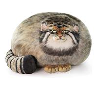 OUKEYI Cuscino giocattolo in peluche a forma di gatto, 40 cm, simpatico animale di peluche della steppa, kawaii gattino grasso, grande giocattolo di peluche, regalo per ragazze, ragazzi e fidanzate