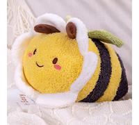OUKEYI Cuscino morbido a forma di ape, 30,5 cm, morbido cuscino da abbracciare, regalo per bambini, festa di compleanno, Natale, San Valentino