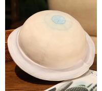 OUKEYI Cuscino morbido in peluche super carino da 27 cm, morbido e realistico, Nettuno, Giove, Urano, Venere, Mercurio, per imparare scienze, astronomia, spazio, pianeta blu, giocattolo (Saturno)