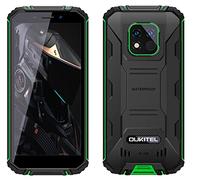 OUKITEL 12500mAh Batteria Rugged Smartphone WP18 PRO, 13MP Doppia Fotocamera IP68 Robusto Impermeabile Cellulare, Octa Core 4GB 64GB, Android 12, 5,93’’ HD+, Doppia SIM, Impronta Digitale, NFC Verde
