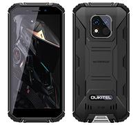 OUKITEL 12500mAh Batteria Rugged Smartphone WP18 PRO, 13MP Doppia Fotocamera IP68 Robusto Impermeabile Cellulare, Octa Core 4GB 64GB, Android 12, 5,93’’ HD+, Doppia SIM, Impronta Digitale, NFC Nero