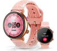 OBA OUKITEL BT60 Orologio Fitness Donna, Display 1,32", Monitoraggio Cardio, Impermeabile 5 ATM, Tracciamento Attività, Rosa