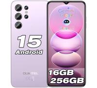 OUKITEL C1 Pro Smartphone Android 15, 16GB+256GB/1TB Telefono Cellulare, 5150mAh Telefoni Offerta, 6.52" HD+ Display, 13MP+5MP Fotocamera Cellulari, Dual SIM 3 Slot/Octa Core/Fingerprint/3.5mm Jack