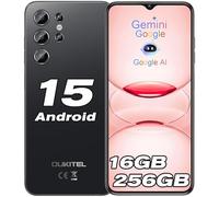 OUKITEL C1 Pro Smartphone Android 15, 16GB+256GB/1TB Telefono Cellulare, 5150mAh Telefoni Offerta, 6.52" HD+ Display, 13MP+5MP Fotocamera Cellulari, Dual SIM 3 Slot/Octa Core/Fingerprint/3.5mm Jack