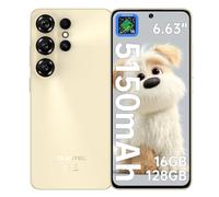 OUKITEL C26 Android 16 Smartphone Offerta - 4GB+128GB 5150mAh Dual SIM,Oro | Android 16,6,63 Pollici 90Hz,batteria 5150mAh,fotocamera 13MP+5MP,4GB+128GB/1TB,Telefono Cellulare In Offerta,2 Anni Garanzia