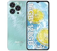 OUKITEL C3 Smartphone, 16GB+128GB/1TB Telefono Cellulare, 6.52" HD+ Smartphone Android, 5000mAh Telefoni Offerta, 13MP+5MP Camera Telefoni Cellulari, Dual 4G SIM Cellulari/Face ID/OTG/GPS/3.5mm Jack