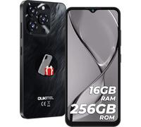 OUKITEL C3 Smartphone Telefono 16GB +256GB/1TB TF 6.52" HD 5000nAh Cellulari Android 2025, Mobile Phone and Smartphones 4G Dual SIM,13MP+5MP Camera/Face ID/OTG/3.5mm Jack Nero [Energy Class A]