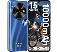 OUKITEL C59 Pro Smartphone Android 15-10000mAh Telefono Cellulare 24GB RAM + 256GB ROM/1TB Cellulari, 6.88" HD+ 90Hz,13MP/Torcia 120 Lumen/Impronta digitale/Face ID/Doppia SIM/NFC/OTG,Blu
