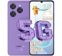 OUKITEL C6 Smartphone, 24GB+256GB/1TB Telefono Cellulare, 6.8" 90HZ Schermo Waterdrop, Android 15 Cellulare, Batteria da 5150 mAh, 50MP +5MP, 5G Doppia SIM, Face ID & Impronta Digitale/OTG, Viola