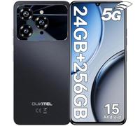 OUKITEL C6 Smartphone 5G, 24GB+256GB/1TB Telefono Cellulare Android 15, 6.8 Zoll Cellulare, 50MP Camera Telefoni Cellulari, 5150mAh Batteria, Dual SIM 5G Telefono/OTG/GPS/Face ID/Fingerprint, Nero