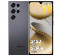 OUKITEL C61 PRO Smartphone Android 15-6,88" HD+ In-Cell 90Hz Cellulare 24(8+16) GB RAM + 256GB ROM/TF 1TB 5150mAh, 13MP+5MP 4G Dual SIM Cellulari e Smartphone NFC/Face ID/Fingerprint/OTG Nero