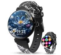 OUKITEL Orologio intelligente da donna con chiamata 5.3, Smartwatch da donna con monitoraggio del periodo, 100+ modalità sport, cardiofrequenzimetro, SpO2, monitor sonno, pedometro per Android iOS