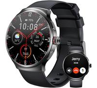OUKITEL Orologio intelligente da uomo, smartwatch uomo 1.43'' AMOLED, smartwatch con chiamate Bluetooth notifiche, 100+ modalità sportive, impermeabile IP68, monitoraggio del sonno, per Android iOS