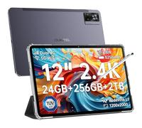 OUKITEL OT5S Tablet 12 Pollici Android 14-24(6+18) GB RAM+256GB (2TB TF) Gaming Tablet Tablet in Offerta, 8250mAh, 2.4K Display, Widevine L1, Octa-core, 16MP Dual SIM Tablet PC 4G LTE /5G WiFi/GPS
