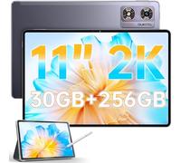 OUKITEL OT8 tablet 11 Pollici 2K, Android 13, Penna, 30(6+24)+256 GB Gaming, Octa-Core Unisoc T606 4G LTE, 8800mAh, 8MP+13MP AI Camera, Dual SIM/TÜV/GPS/Widevine L1 (GRIGIO)