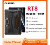 Oukitel RT8 Tablet robusto 11 "FHD + Display 6GB + 256GB MTK Helio G99 Tablet 48MP Fotocamera Tablet PC 20000mAh 33W Android 13 NFC Pad