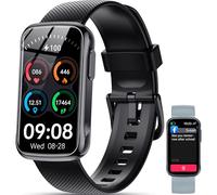 OUKITEL Smartwatch Orologio Uomo Donna con 2 Cinturini, Intelligente 24+ Modalità Sportive, Fitness Tracker con Sonno/SpO2/24H Cardiofrequenzimetro, Impermeabile IP68 Smart Watch per Android iOS