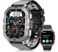 OUKITEL Smartwatch Uomo，2,02 Orologio Smart Watch Impermeabile, 410mAh/Sonno/100+ Modalità Sport per Android iOS