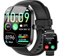 OUKITEL Smartwatch Uomo Donna, 1.91" Orologio Smartwatch con Effettua/Risposta Chiamate, 140+Modalità Sportive Impermeabile IP68, Smart Watch con Monitoraggio del SpO2/Sonno/Contapassi per IOS/Android