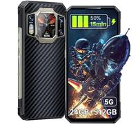 OUKITEL WP30 Pro Rugged Smartphone 5G - Android 13 Telefono Indistruttibile Dimensity 8050, 24GB+512GB Cellulare Antiurto,11000mAh/120W,108MP+32MP,6.78" FHD+Cellulare Robusto, IP68/Dual SIM/WiFi6/NFC