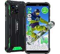OUKITEL WP32PRO Rugged Smartphone Android 14 (2024), 24GB+256GB/1TB Espandibile, Telefono Indistruttibile Cellulare Robusto, Octa-core, 6300mAh, 6.0" HD+ 20MP+5MP, Face ID/OTG/GPS/4G Dual SIM/NFC