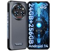 OUKITEL WP35S Rugged Smartphone 2024 Android 14-11000mAh 24GB+256GB(TF 1TB) Smartphone Rugged All Terrain con 6.56" 48MP+16MP Camera Telefono Indistruttibile 4G Dual SIM/OTG/NFC/Face ID (Grigio)