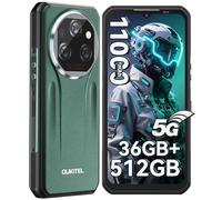 OUKITEL WP39 PRO 5G Smartphone Indistruttibile- 36GB+512GB/2TB Android 14 Telefono Robusto,Batteria 11000 mAh/33 W, FHD+ da 6,6 "Cellulare, Fotocamera da 64 MP+32MP, Dual SIM/Face ID/NFC/GPS, Verde