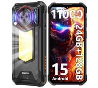 OUKITEL WP53 Rugged Smartphone Android 15, 11000mAh, 24GB+128GB/1TB Telefono Indistruttibile, 128dB Altoparlante, Campeggio Luce, 6.52" Rugged Phone, 13MP Celluare Antiurto, IP68/4G Dual SIM/NFC