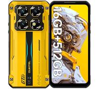 OUKITEL WP60 Rugged Smartphone 5G, 48GB+512GB Telefono Indistruttibile, 7.2" HD+ Rugged Phone, 10000mAh Cellulare Antiurto, 108MP+32MP, Dimensity 7025, 5G Dual SIM/Face ID/NFC/Fingerprint, Giallo