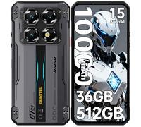OUKITEL WP60 Smartphone Rugged 5G 36GB+512GB 7,2" HD+ 10000mAh 108MP+32MP | Rugged Smartphone Dual SIM 5G 36GB(12+24) RAM+512GB ROM/TF 2TB 7,2" HD+ 120Hz, 10000mAh(33W) 108MP+32MP Android 15, NFC/GPS