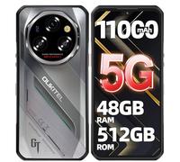 OUKITEL WP62 5G Rugged Smartphone Andriod 15, 48GB+512GB/2TB Telefono Indistruttibile 11000mAh/33W, 6.6'' FHD+ 120Hz Display, 108MP+32MP+8MP Cellulare Antiurto 2025, Dual SIM/NFC/GPS/OTG/IP69K/IP68