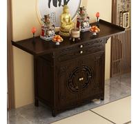 OUKMXSY Altare in Legno, Altare sacrario, Nuovo piedistallo Verticale in Stile Cinese, Altare per offerte di Stregoneria Buddista, Meditazione puja, incenso per la casa, Tributo