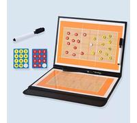 OUKMXSY Lavagna Magnetica per Allenatori di pallavolo, Kit di cartelline per Allenatori con magneti e Pennarello, Lavagna strategica per Allenatori Leggera e Portatile