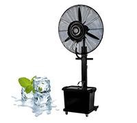 OUKMXSY Ventilatore a piantana da 26 Pollici, ventilatori di Raffreddamento ad Alta velocità, Ventilatore nebulizzatore Industriale da 30 Pollici, ventilatori nebulizzatori per Esterni in