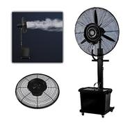 OUKMXSY Ventilatori a piantanaVentilatore oscillante a piantana Ventilatore nebulizzatore ad Alta velocità Ventilatore Industriale per impieghi gravosi 3 velocità di Raffreddamento con Ser